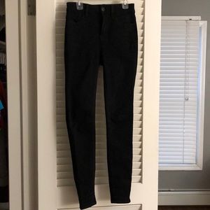 American Eagle black skinny jeans, “the dream jean”, stretchy, Size 00